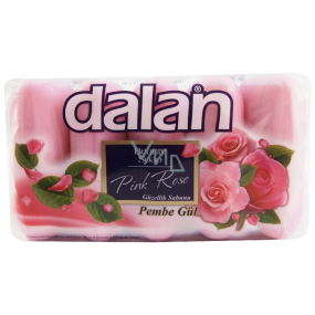 Dalan Pink Rose Rose Feste Toilettenseife 5 x 70 g