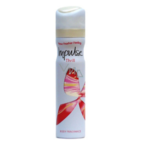 Impulse Thrill parfümiertes Deodorant-Spray für Frauen 75 ml