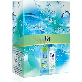 Fa Coconut Water Duschgel 250 ml + Frisches Jasmin Antitranspirant Deodorant Spray 150 ml, Kosmetikset