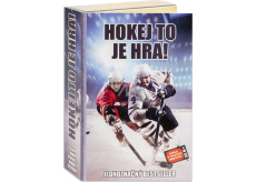 Bohemia Gifts Für Hockeyspieler Olivenöl-Duschgel 200 ml + Haarshampoo 200 ml Buchkosmetik-Set