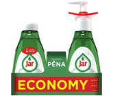 Jar Active Foam Sofort-Schaum Reinigungsmittel für das manuelle Geschirrspülen Pumpe 350 ml + Nachfüllpackung 37 ml, Duopack