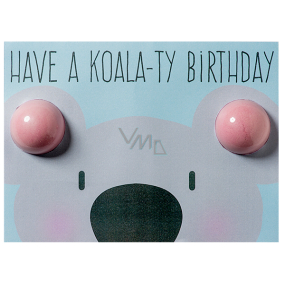 Bomb Cosmetics Sparkling Grußkarte - Haben Sie eine Koala-ty Geburtstagsgrußkarte mit Ballistik 2 x 15 g