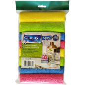 Clanax Sonic Schwedisches Mikrofasertuch, Farbmischung 30 x 30 cm 180 g/m2 8 Stück
