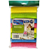 Clanax Sonic Schwedisches Mikrofasertuch, Farbmischung 30 x 30 cm 180 g/m2 8 Stück