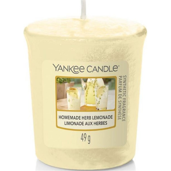 Yankee Candle hausgemachte Kräuterlimonade - hausgemachte Kräuterlimonade duftende Votivkerze 49 g