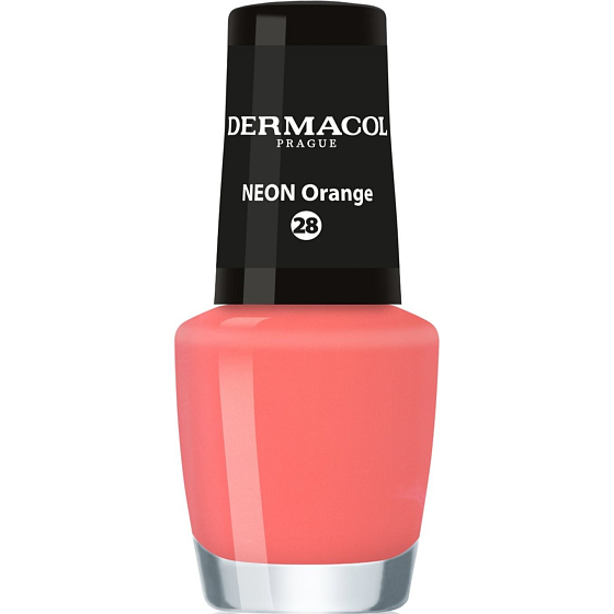 Dermacol Neon Nagellack Neon Nagellack 28 Neon Orange 5 ml