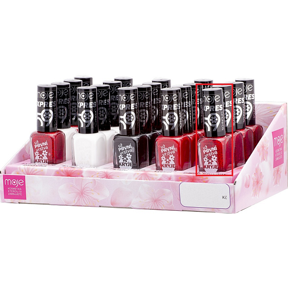 Mein 59 Express Nagellack rot glitzert 10 ml