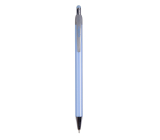 Spoko Stripes Kugelschreiber Nadelspitze blau, blau Nachfüllung 0,3 mm