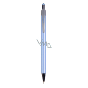 Spoko Stripes Kugelschreiber Nadelspitze blau, blau Nachfüllung 0,3 mm