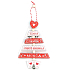 Albi Baumschmuck aus Holz Moncha 13 cm