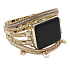 Apple Watch Armband Handmade Gold, Größe 42/44/45 mm