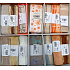 Ditipo Stoffband Flora beige braun Blumen 2 m x 40 mm