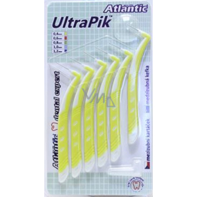 Atlantic UltraPik Interdentalbürsten 0.4 mm Gelb gebogen 6 Stück