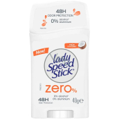 Lady Speed Stick Zero Fresh Coconut Antitranspirant Deodorant Stick für Frauen 40 g