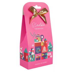 Albi Weihnachtsmandeln in Zimt Süße Weihnachten Geometrie Rosa 120 g