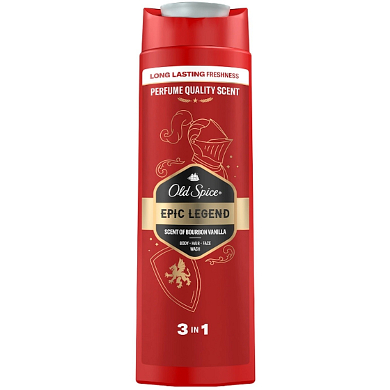 Old Spice Epic Legend 3v1 sprchový gel pro muže, 400 ml