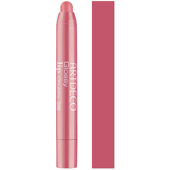 Artdeco Glossy Lip Chubby lesk na rty 35 Summer Flirt 1,8 g pro zářivý lesk a hydrataci rtů