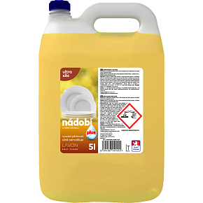 LAVON Geschirrspülmittel Lemon Plus, 5 l