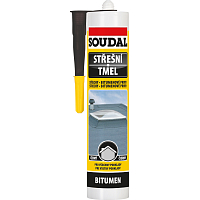 Soudal Dachbitumenmastik, černý, 300 ml