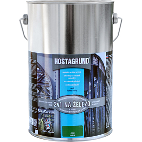 Hostagrund 2v1 S2160 Grund- und Deckfarbe für Metall, 0530 grün, 4 l