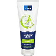 Alpa Sport Star Relax Sport nach der Leistung Massagegel mit Menthol, Methylsalicylat und pflanzlichen Extrakten 210 ml
