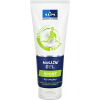 Alpa Sport Star Relax Sport nach dem Training Massagegel mit Menthol, Methylsalicylat und pflanzlichen Extrakten 210 ml