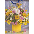 Nekupto Geschenk Papiertüte 32,5 x 26 x 13 cm Blumen 1 Stück 449 40