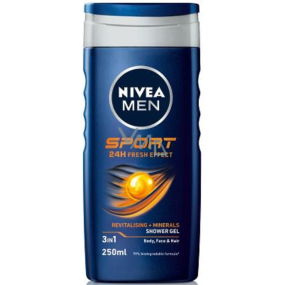 Nivea Men Sport 3in1 Dusch- und Haarshampoo 250 ml