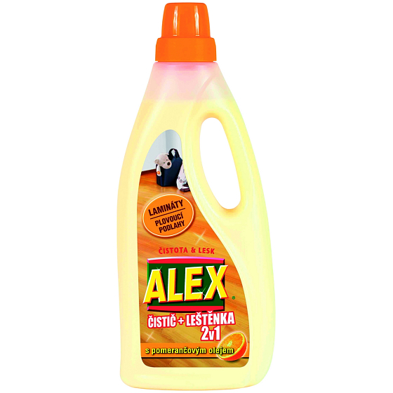 Alex 2in1 Laminat und schwimmender Boden reinigen und polieren 750 ml