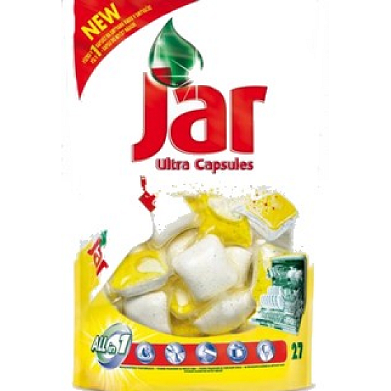 Jar Lemon Ultra Kapseln Geschirrspüler Kissen 27 Stück