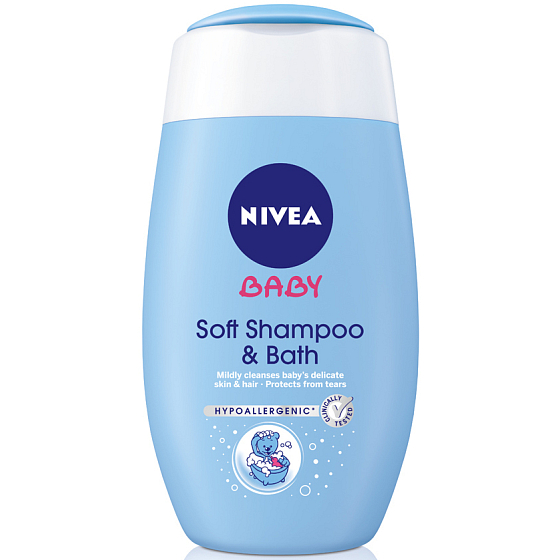 Nivea Baby 2 in 1 Shampoo und Badeschaum für Kinder 500 ml