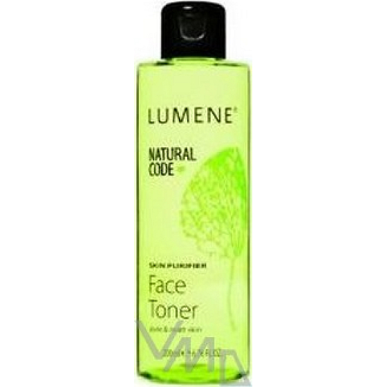 Lumene Natural Code Gesichtswasser zur Reinigung der Haut 200 ml