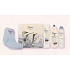 Dove Original Duschgel + Deodorant Spray + Körperlotion + Blaue Socken, Kosmetikset