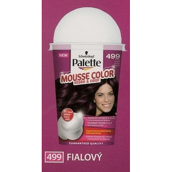 Schwarzkopf Palette Mousse Color Shake und Haarfarbe 499 Violett