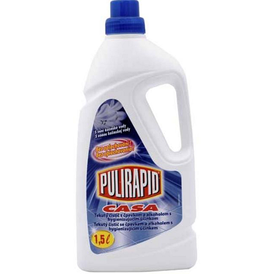 Pulirapid Casa Colonia Cologne Duft Universal-Flüssigreiniger mit Ammoniak und Alkohol für alle zu Hause abwaschbaren Oberflächen 1,5 l