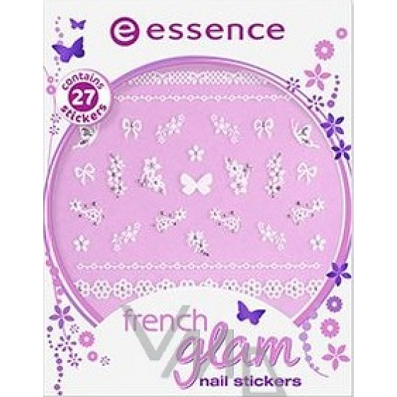 Essence French Glam Nagelaufkleber 04 French Affairs 27 Stück