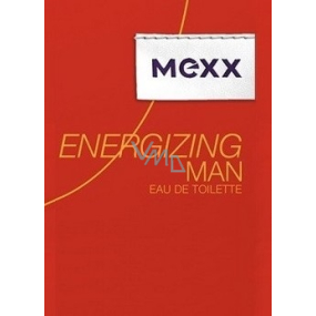 Mexx Energizing Man Eau de Toilette für Männer 0,7 ml mit Spray, Fläschchen