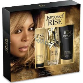 Beyoncé Rise parfümiertes Wasser 30 ml + Körperlotion 75 ml + Duschgel 75 ml, Kosmetikset