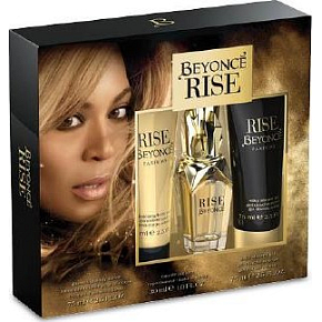 Beyoncé Rise parfümiertes Wasser 30 ml + Körperlotion 75 ml + Duschgel 75 ml, Kosmetikset Beyoncé Rise parfümiertes Wasser 30 ml + Körperlotion 75 ml + Duschgel 75 ml, Kosmetikset