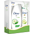 Dove Go Fresh Touch Gurken- und Grüntee-Duschgel 250 ml + Antitranspirant-Spray 150 ml, Kosmetikset