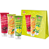 Dermacol Aroma Ritual Mandarinensorbet erhebendes Duschgel 250 ml + Kirschgel Duschgel 250 ml + Duschgel Lösliche Zitrone 250 ml, Kosmetikset