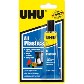 Uhu All Plastics Universeller Klebstoff zum Kaltschweißen von verklebbaren Kunststoffen 33 ml