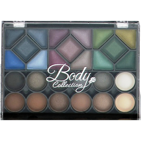 Body Collection Opulente Augen 27 Lidschatten-Kosmetikset