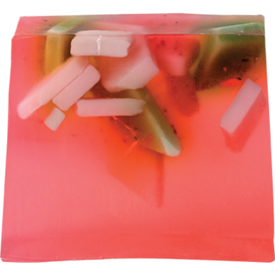 Bomb Cosmetics Strawberry Fields Natürliche Glycerinseife 100 g