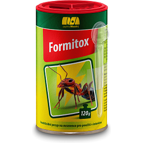 Formitox Extra Insektizid zur Bekämpfung von Ameisen, Schaben, Silberfischchen und Fliegen, 120 g