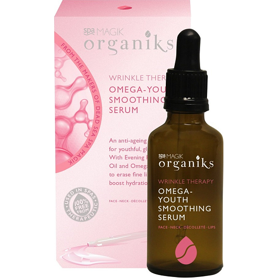 Spa Magik Organische Serie Glättendes Anti-Falten-Serum für ein jüngeres Aussehen 50 ml