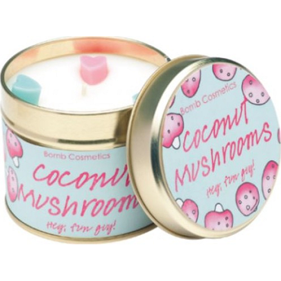 Bomb Cosmetics Toadstools - Flying High Scented natürliche, handgemachte Kerze in einer Blechdose brennt bis zu 35 Stunden