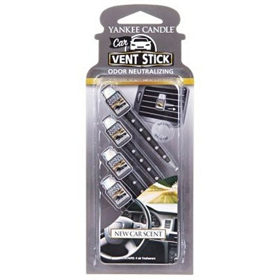 Yankee Candle New Car Scent - Duft eines neuen Autos Scented Car Pins 29 gx 4 Stück