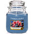 Yankee Candle Mulberry & Fig Delight - Köstliche Maulbeeren und Feigen Duftkerze Classic mittleres Glas 411 g