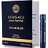 Versace Dylan Blue pour Femme parfümiertes Wasser für Frauen 1 ml mit Spray, Fläschchen